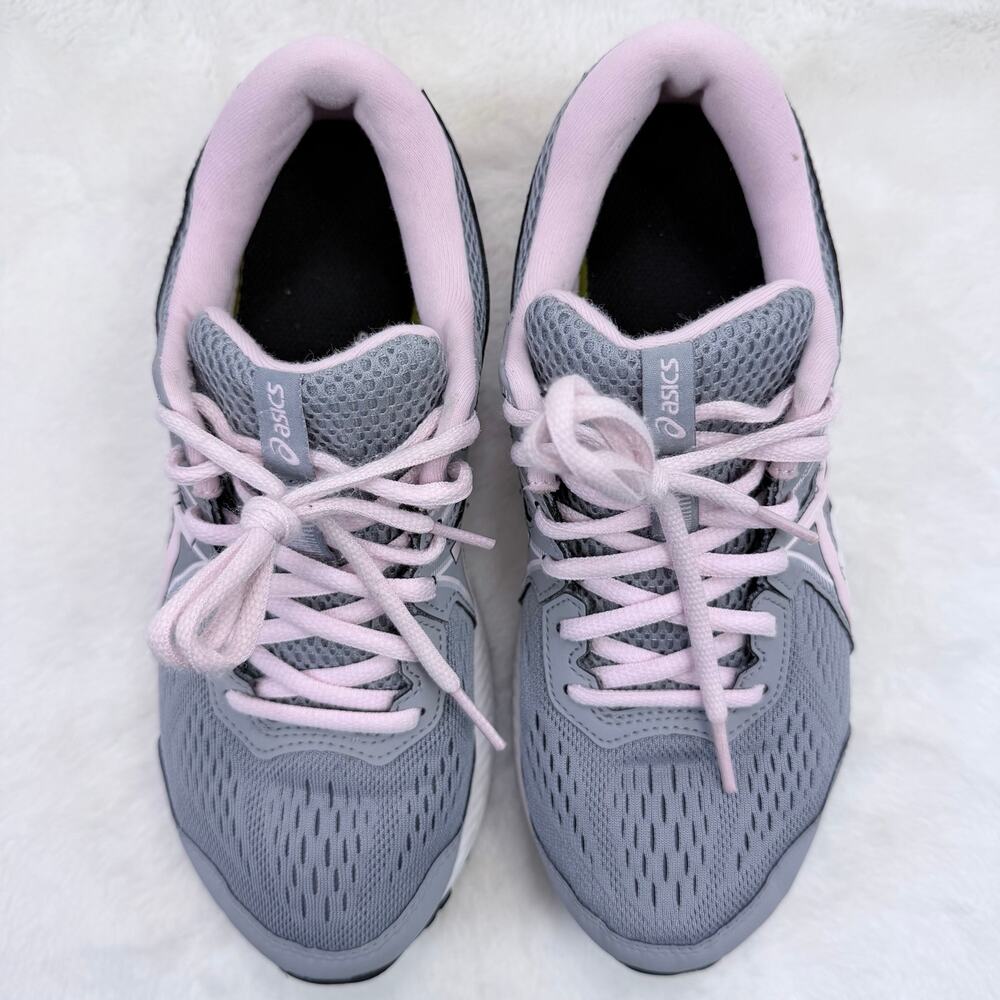 ASICS GEL-CONTEND 7 Womens Running Shoes Sheet Rock Pink Salt Size 7.5 Wide Mesh - Picture 8 of 10
